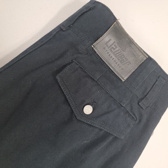 VTG Black Denim Skirt - Picture 12 of 16